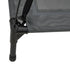 Dog Bed with Canopy Anthracite Oxford Fabric and Steel