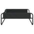 Elevated Dog Bed Anthracite Oxford Fabric and Steel