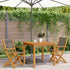 Garden Chairs 2 pcs Grey Solid Wood Acacia and Polypropylene