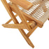 Garden Chairs 2 pcs Beige Solid Wood Acacia and Polypropylene