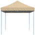 Foldable Party Tent Pop-Up Beige 440x292x315 cm