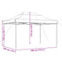 Foldable Party Tent Pop-Up Green 440x292x315 cm