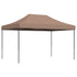 Foldable Party Tent Pop-Up Brown 440x292x315 cm