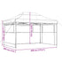 Foldable Party Tent Pop-Up with 3 Sidewalls Taupe