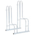 Bicycle Stand for 2 Bikes Floor Freestanding Galvanised Steel