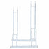 Bicycle Stand for 2 Bikes Floor Freestanding Galvanised Steel