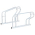 Bicycle Stand for 2 Bikes Floor Freestanding Galvanised Steel