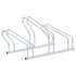 Bicycle Stand for 3 Bikes Floor Freestanding Galvanised Steel