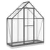 Greenhouse with Base Frame Anthracite 169x58x202 cm Aluminium