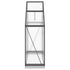 Greenhouse with Base Frame Anthracite 169x58x202 cm Aluminium