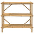 3-Layer Shelf 100x40x90 cm Bamboo