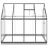 Greenhouse with Base Frame Anthracite 224x169x202 cm Aluminium