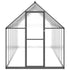 Greenhouse with Base Frame Anthracite 445x169x195 cm Aluminium