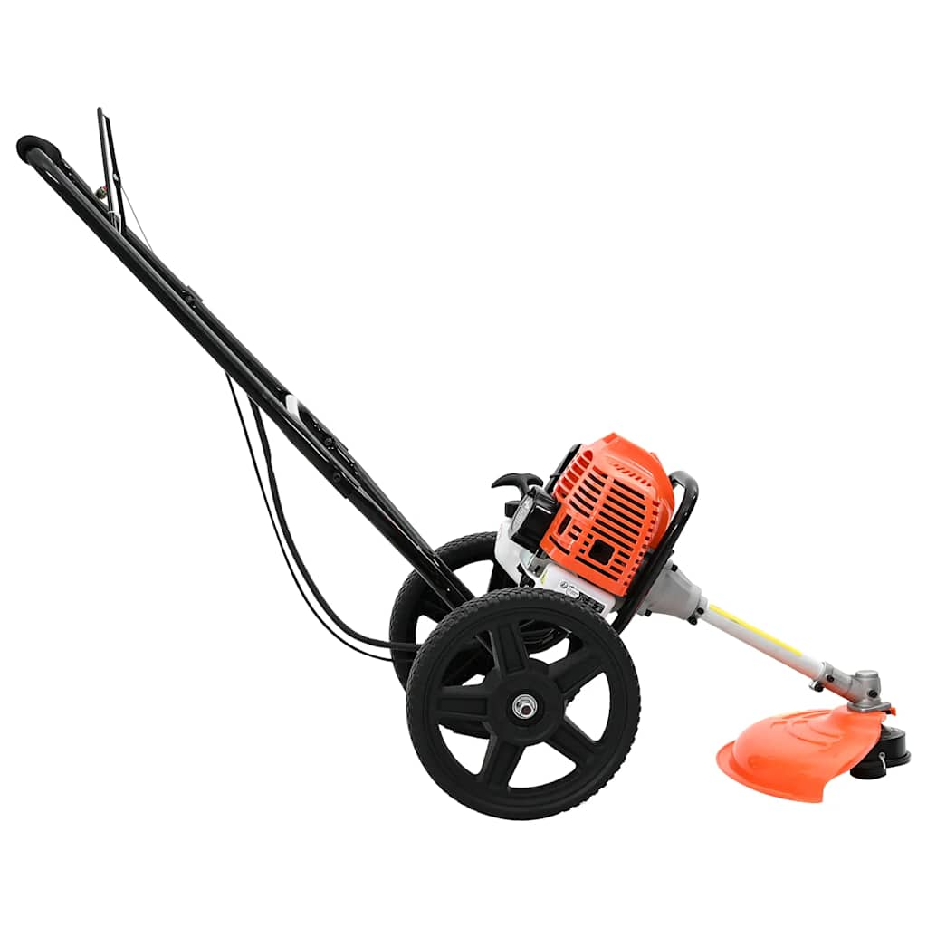 Brush Cutter with Wheels Orange 52 cc 1.45 kW