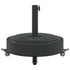 Parasol Base with Wheels for Ø38 / 48 mm Poles 27 kg Round