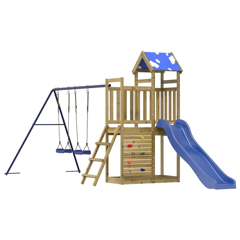 Outdoor Playset Impregnated Wood Pine