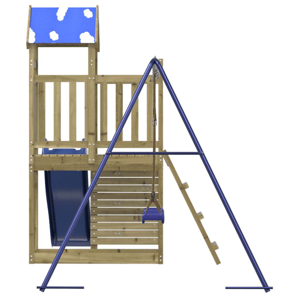 Outdoor Playset Impregnated Wood Pine