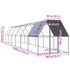 Chicken Cage 2x12x2 m Galvanised Steel