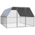 Chicken Cage 3x4x2 m Galvanised Steel