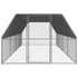 Chicken Cage 3x8x2 m Galvanised Steel