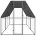 Chicken Cage 2x6x2 m Galvanised Steel