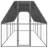 Chicken Cage 2x8x2 m Galvanised Steel