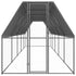 Chicken Cage 2x10x2 m Galvanised Steel