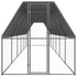 Chicken Cage 2x12x2 m Galvanised Steel