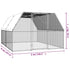 Chicken Cage 3x4x2 m Galvanised Steel