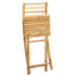 Folding Garden Chairs 8 pcs 43x54x88 cm Bamboo