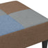 Footstool Patchwork 77x55x31 cm Fabric