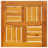 Table Top 40x40x2 cm Square Solid Wood Acacia