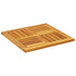 Table Top 50x50x2 cm Square Solid Wood Acacia