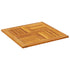 Table Top 60x60x2 cm Square Solid Wood Acacia