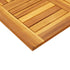 Table Top 60x60x2 cm Square Solid Wood Acacia