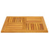 Table Top 80x80x2.2 cm Square Solid Wood Acacia