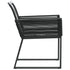 Garden Chairs 2 pcs Black Poly Rattan