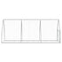 Rabbit Hutch Silver 300x105x120 cm Galvanised Steel