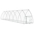 Rabbit Hutch Silver 600x105x120 cm Galvanised Steel