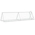 Rabbit Hutch Silver 400x105x91 cm Galvanised Steel