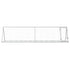 Rabbit Hutch Silver 400x105x91 cm Galvanised Steel