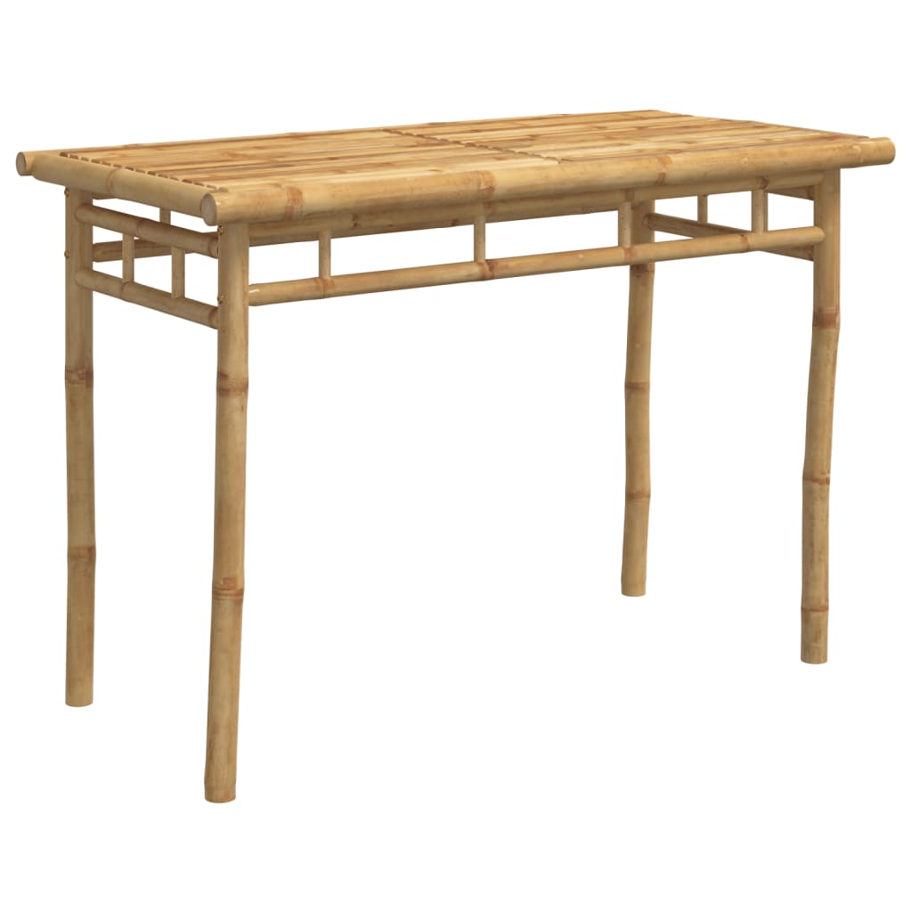 Garden Dining Table 110x55x75 cm Bamboo