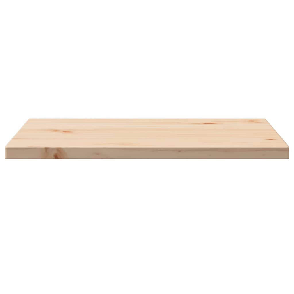 Table Top 40x40x1.7 cm Square Solid Wood Pine