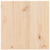 Table Top 40x40x2.5 cm Square Solid Wood Pine