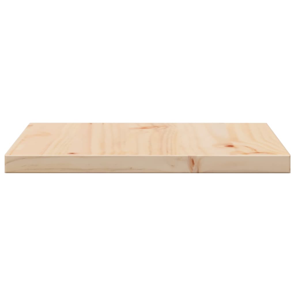 Table Top 40x40x2.5 cm Square Solid Wood Pine