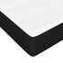 Box Spring Bed with Mattress Black 137x187 cm Double Size Fabric