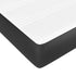 Box Spring Bed with Mattress Black 137x187 cm Double Size Fabric