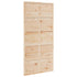 Barn Door 100x208 cm Solid Wood Pine