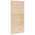 Barn Door 100x208 cm Solid Wood Pine