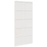 Barn Door White 100x208 cm Solid Wood Pine